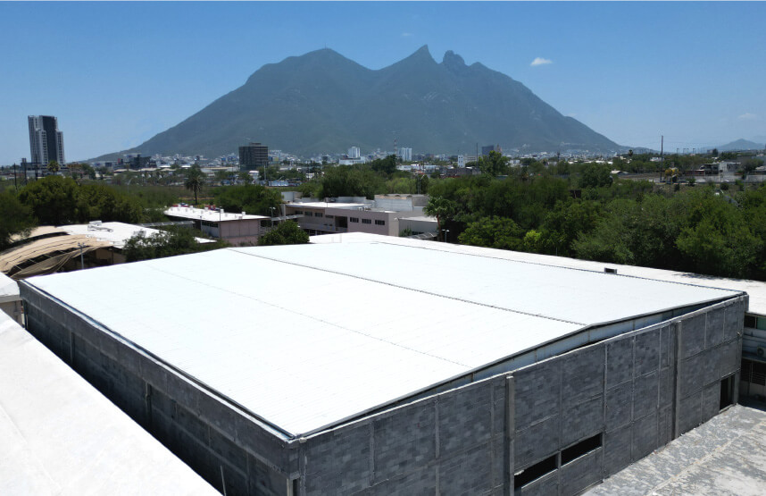 techo bilaminado auditorio